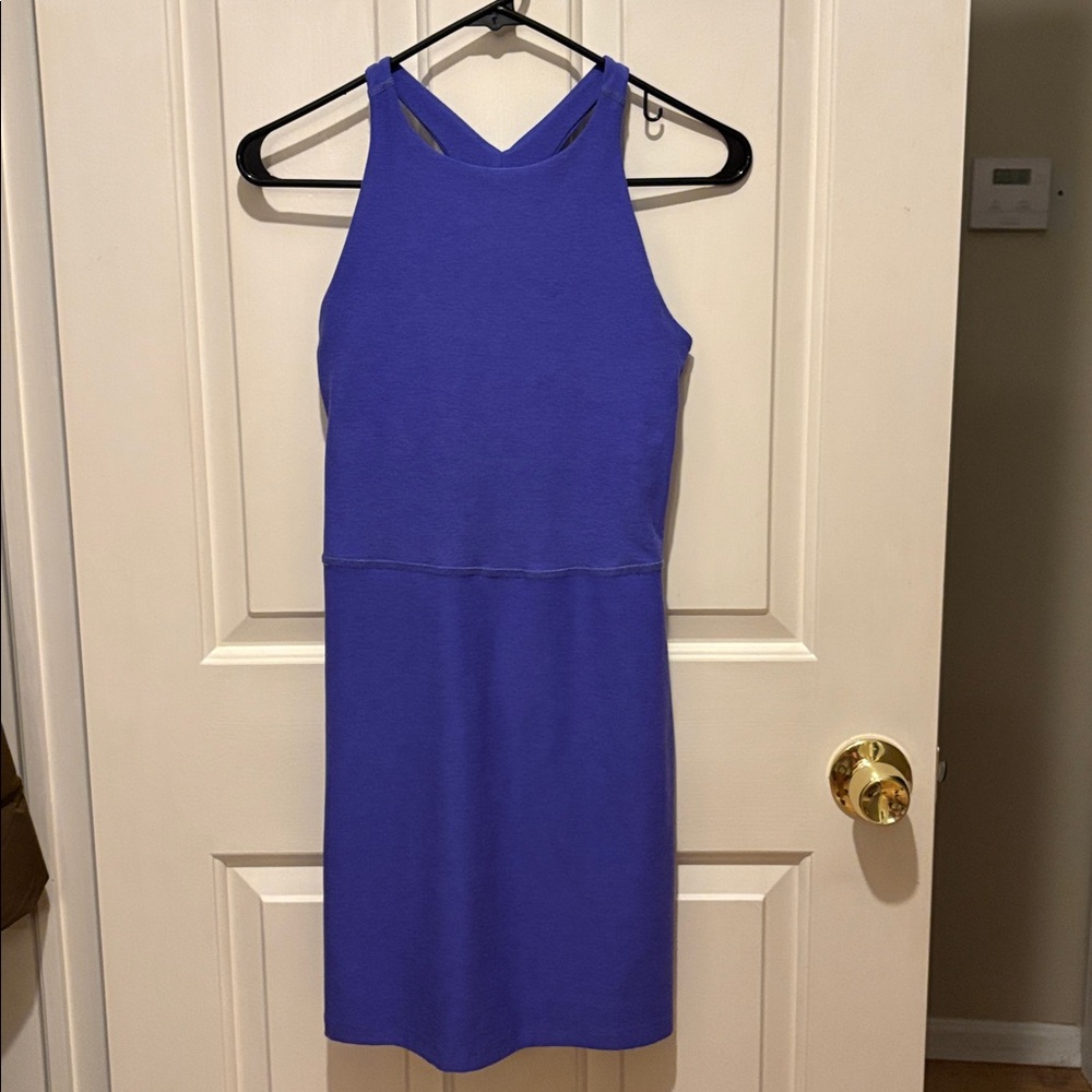 Beyond yoga spacedye purple high neck tank Dress
